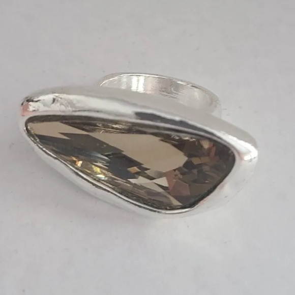 Contemporary Ring - Eclipse - Silver Plated - Picture 6 of 15